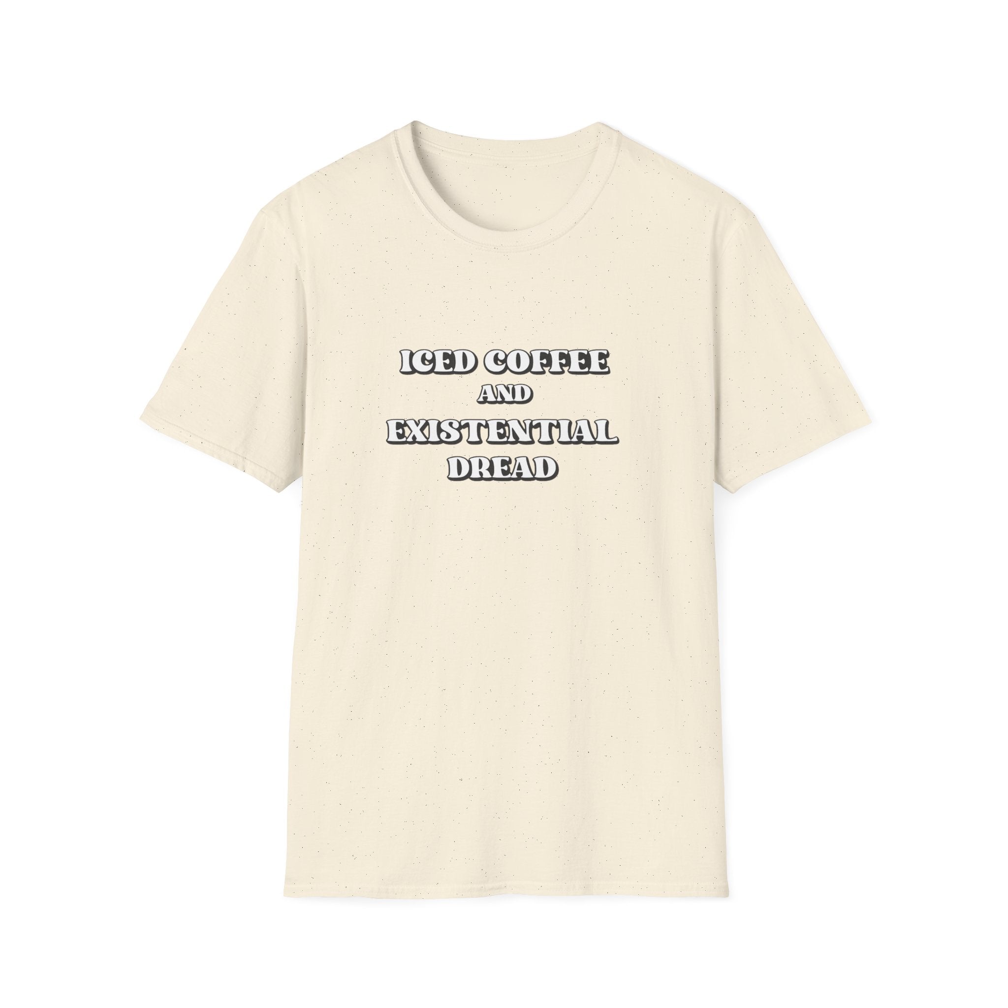 Iced Coffee and Existential Dread T-Shirt