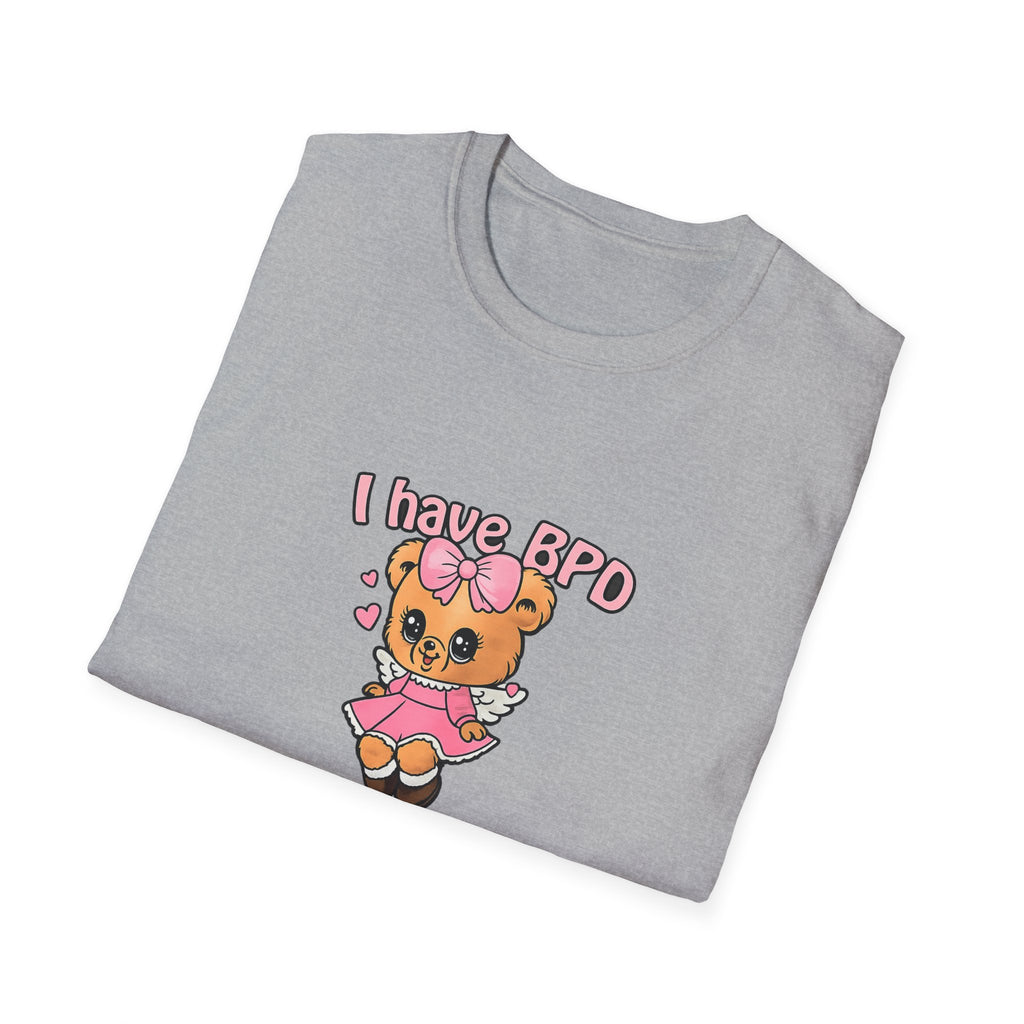 BPD Cute Teddy T‑Shirt — "I Have BPD (Beautiful Personality Disorder)" Mental Health Awareness Tee