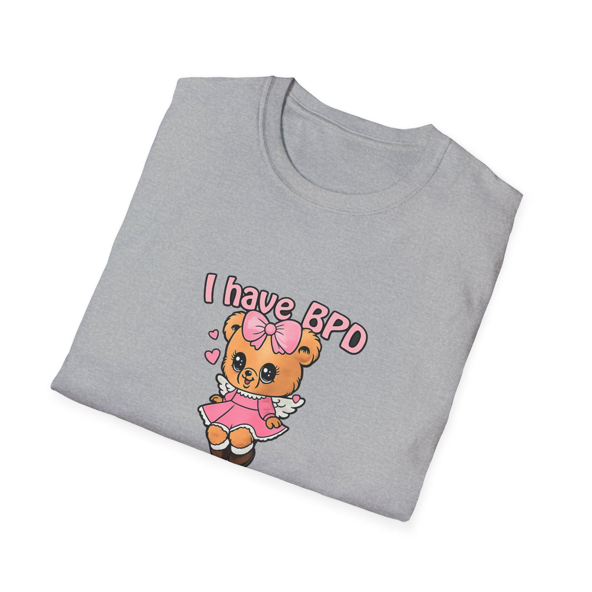 BPD Cute Teddy T‑Shirt — "I Have BPD (Beautiful Personality Disorder)" Mental Health Awareness Tee
