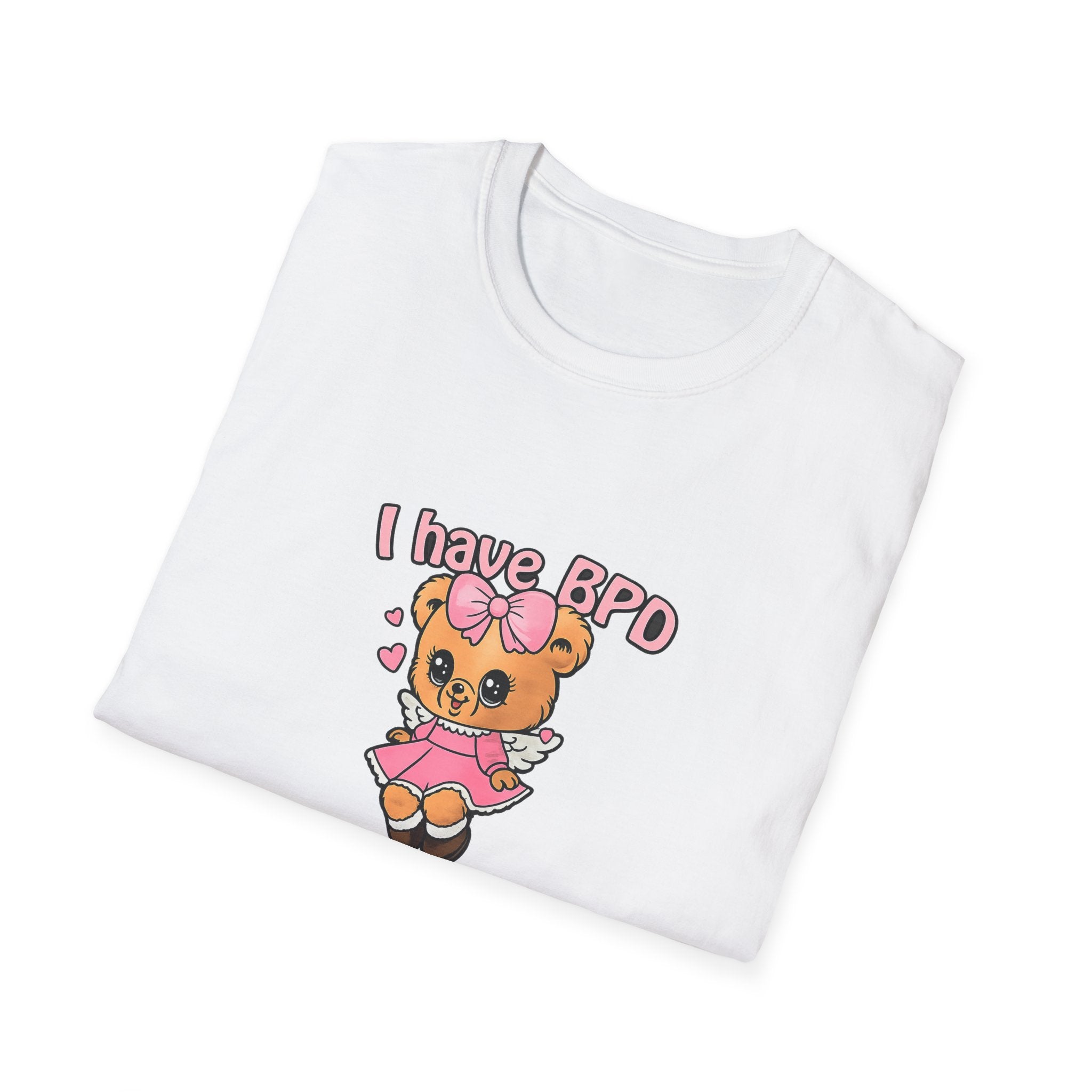 BPD Cute Teddy T‑Shirt — "I Have BPD (Beautiful Personality Disorder)" Mental Health Awareness Tee