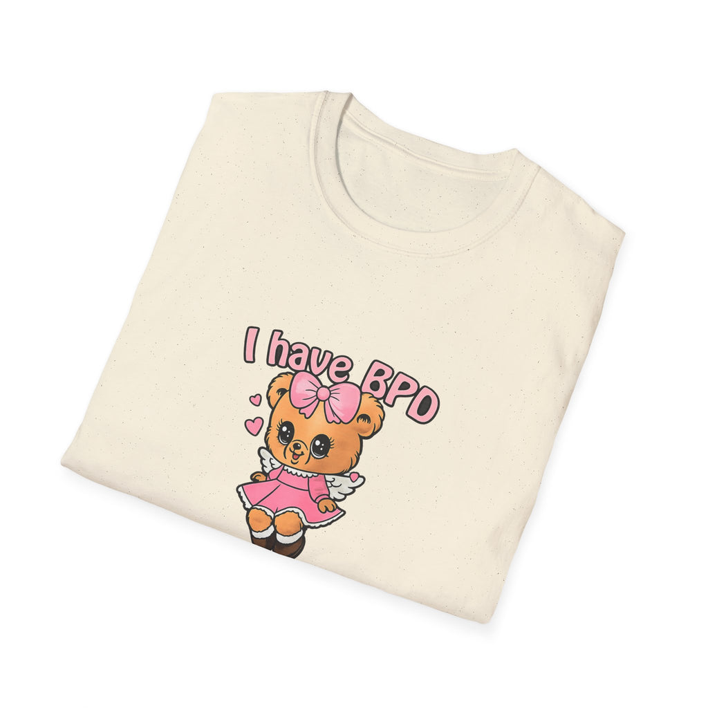 BPD Cute Teddy T‑Shirt — "I Have BPD (Beautiful Personality Disorder)" Mental Health Awareness Tee
