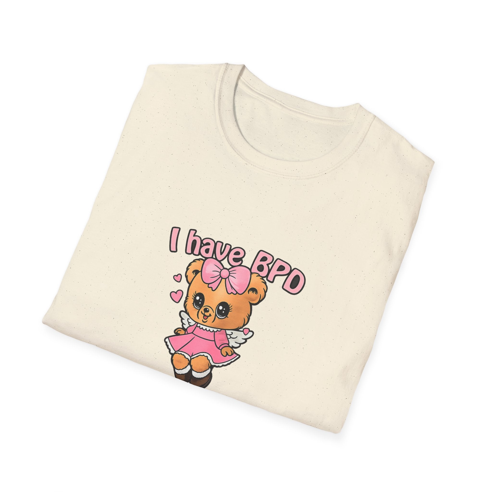 BPD Cute Teddy T‑Shirt — "I Have BPD (Beautiful Personality Disorder)" Mental Health Awareness Tee