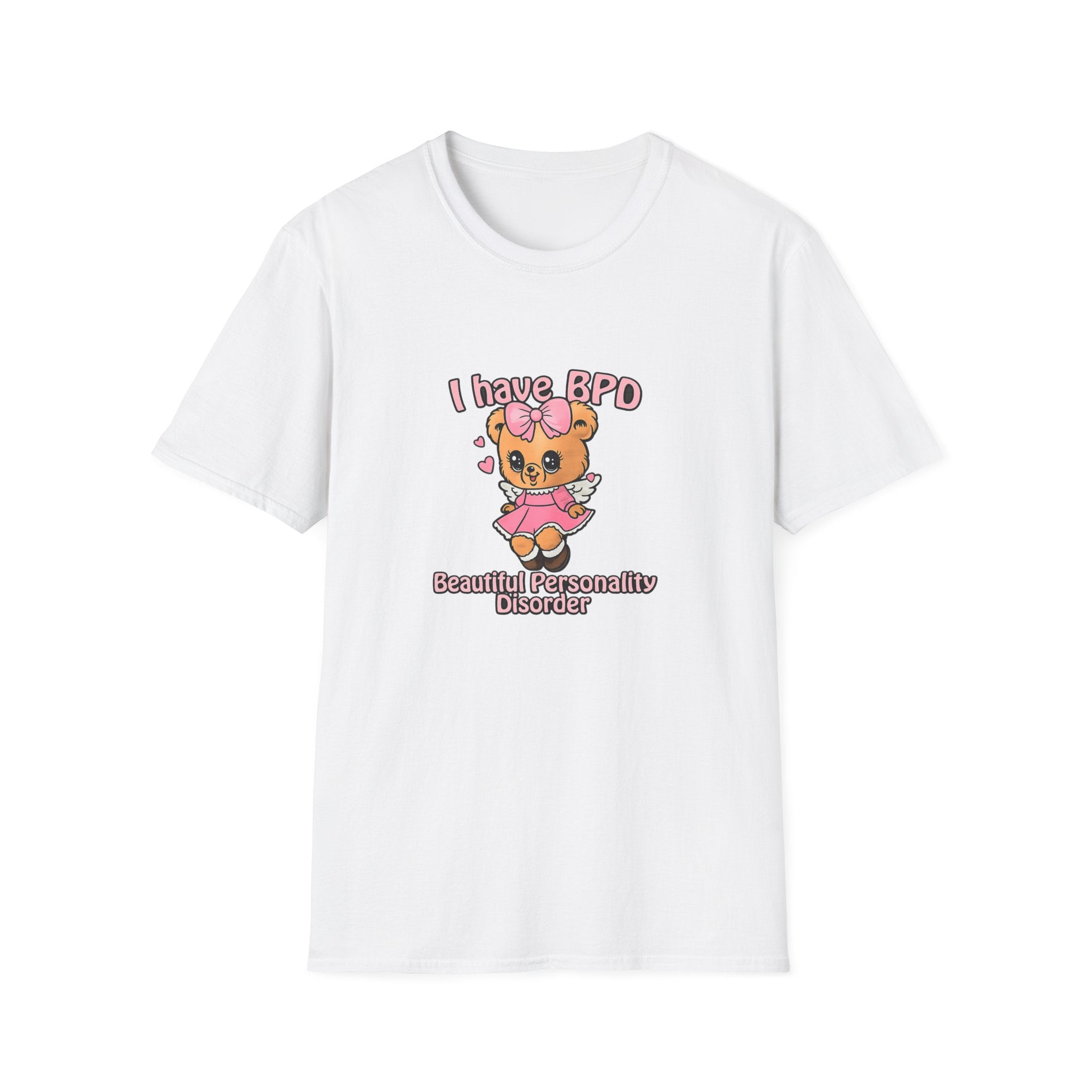 BPD Cute Teddy T‑Shirt — "I Have BPD (Beautiful Personality Disorder)" Mental Health Awareness Tee