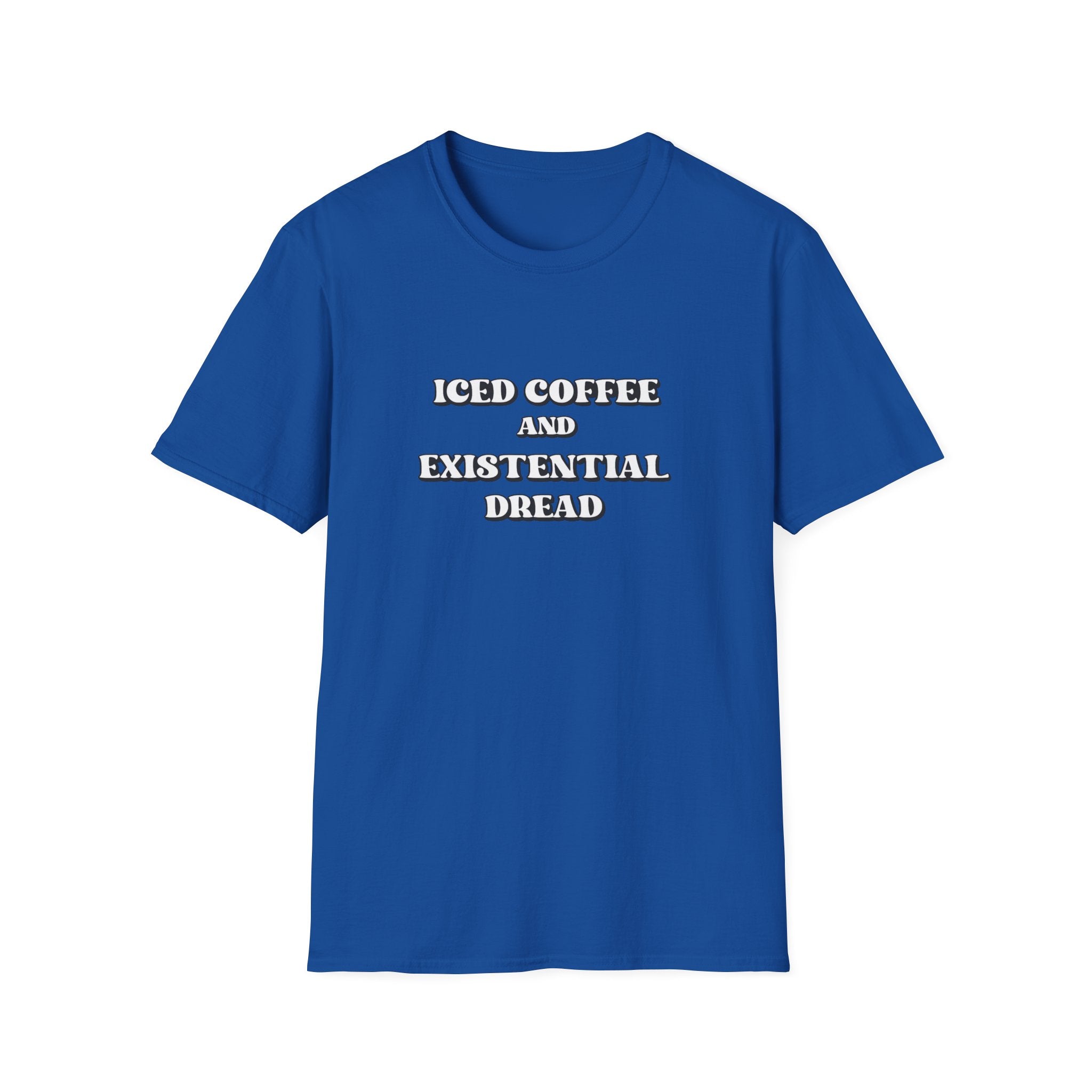 Iced Coffee and Existential Dread T-Shirt