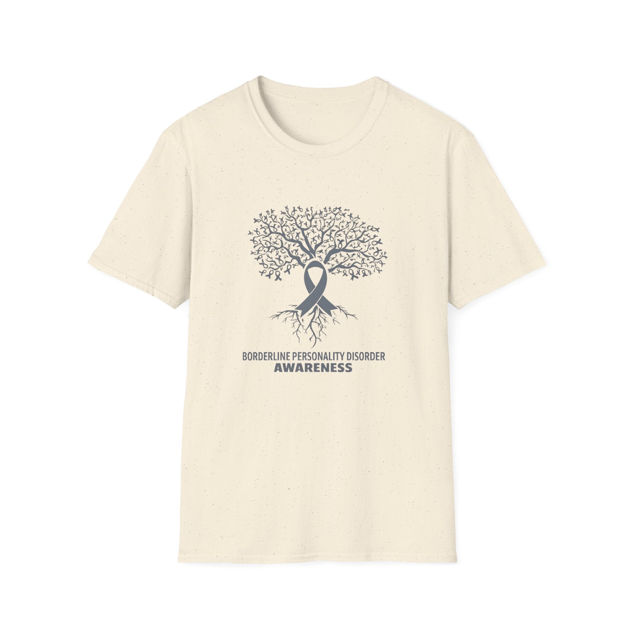 Borderline Personality Disorder Awareness T-Shirt — Tree & Ribbon Mental Health Support Tee