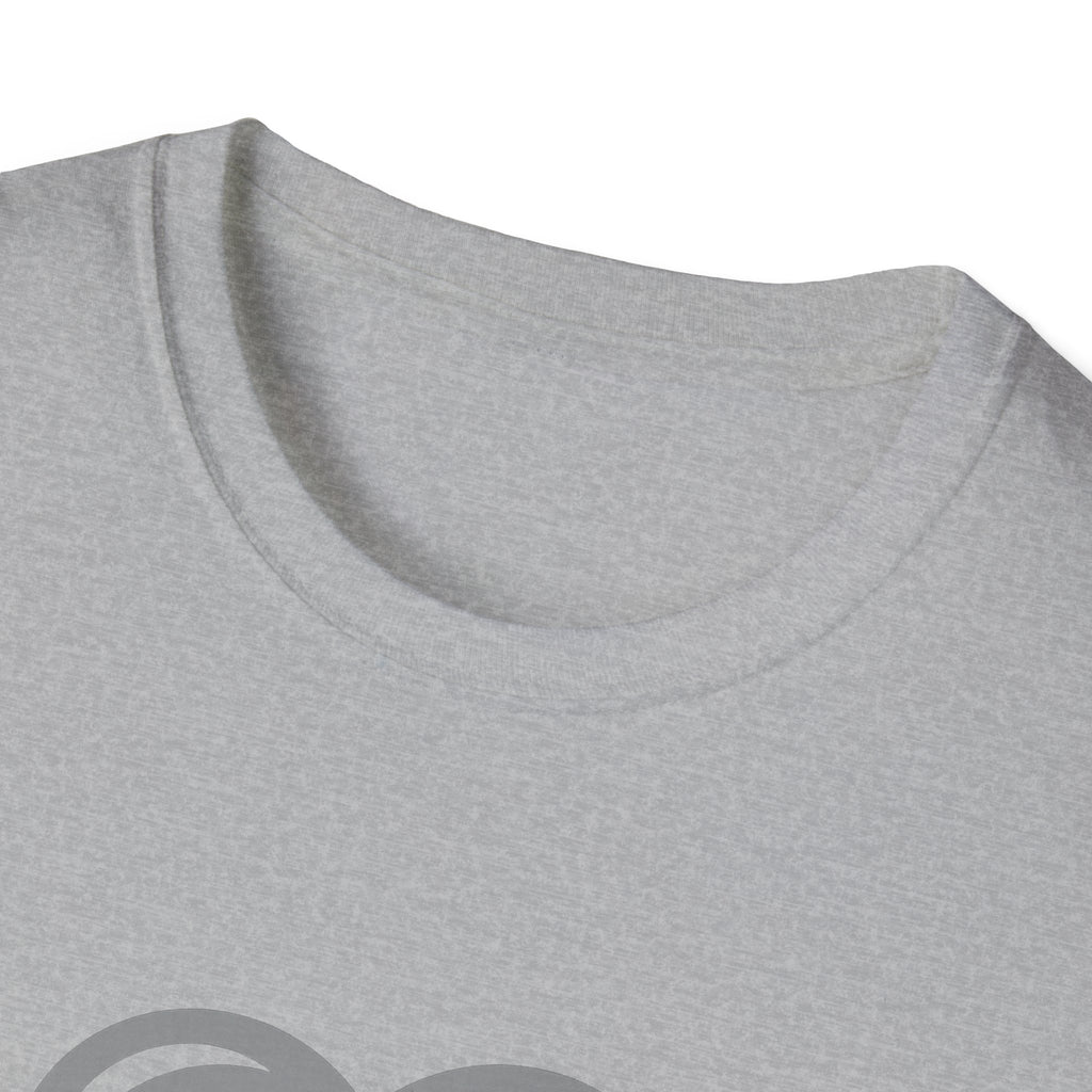 Borderline Personality Disorder Awareness T-Shirt — "His Fight Is My Fight" Gray Ribbon