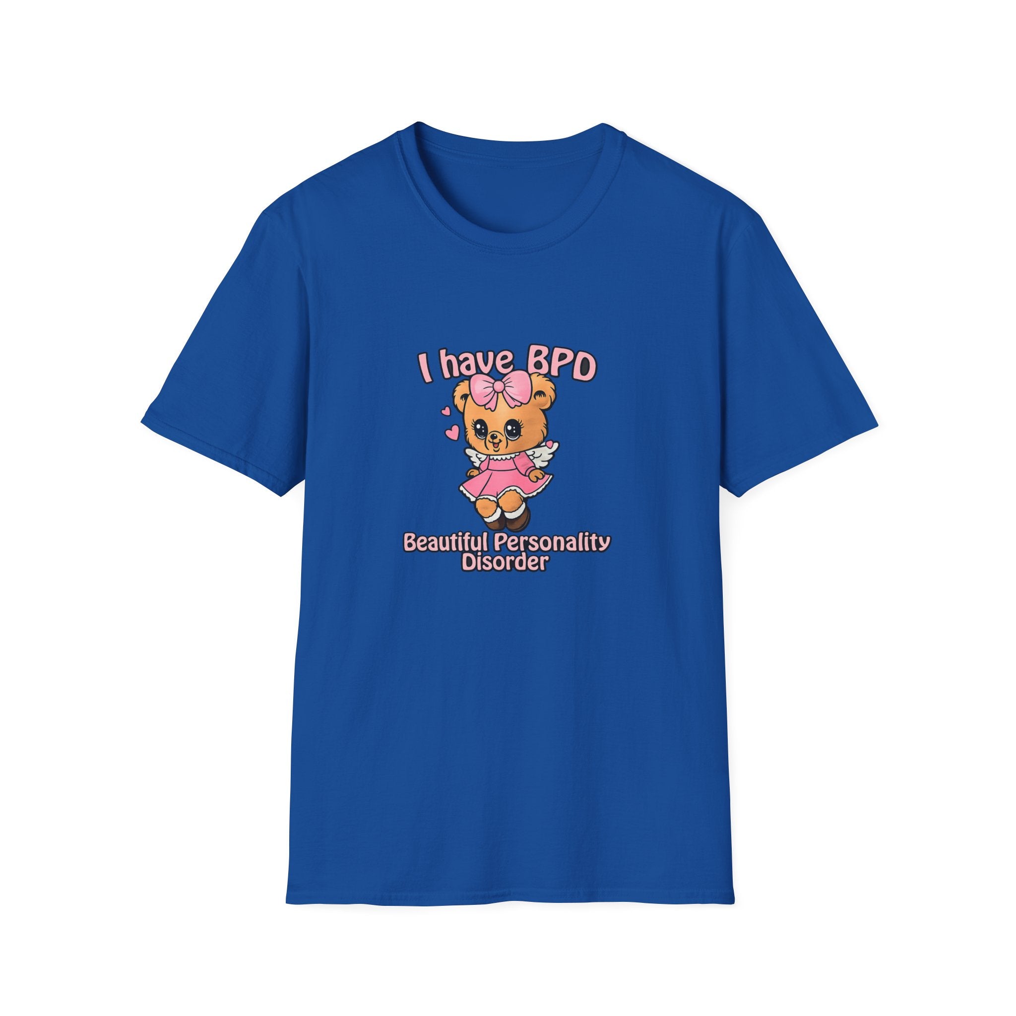 BPD Cute Teddy T‑Shirt — "I Have BPD (Beautiful Personality Disorder)" Mental Health Awareness Tee