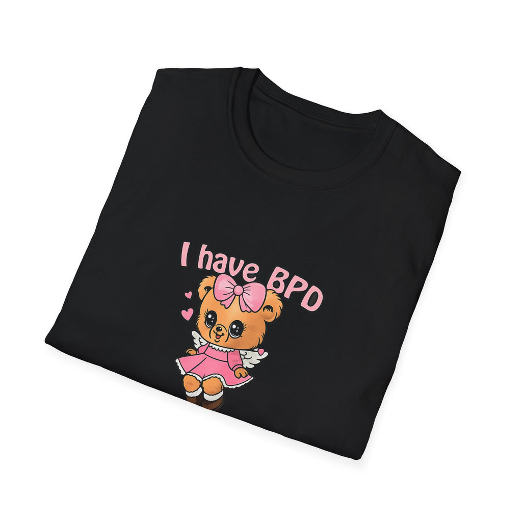 BPD Cute Teddy T‑Shirt — "I Have BPD (Beautiful Personality Disorder)" Mental Health Awareness Tee