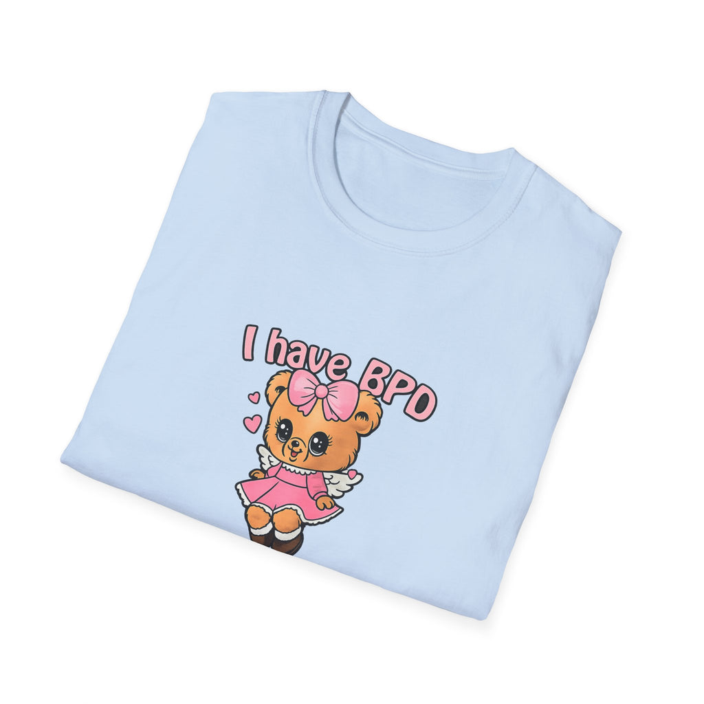 BPD Cute Teddy T‑Shirt — "I Have BPD (Beautiful Personality Disorder)" Mental Health Awareness Tee