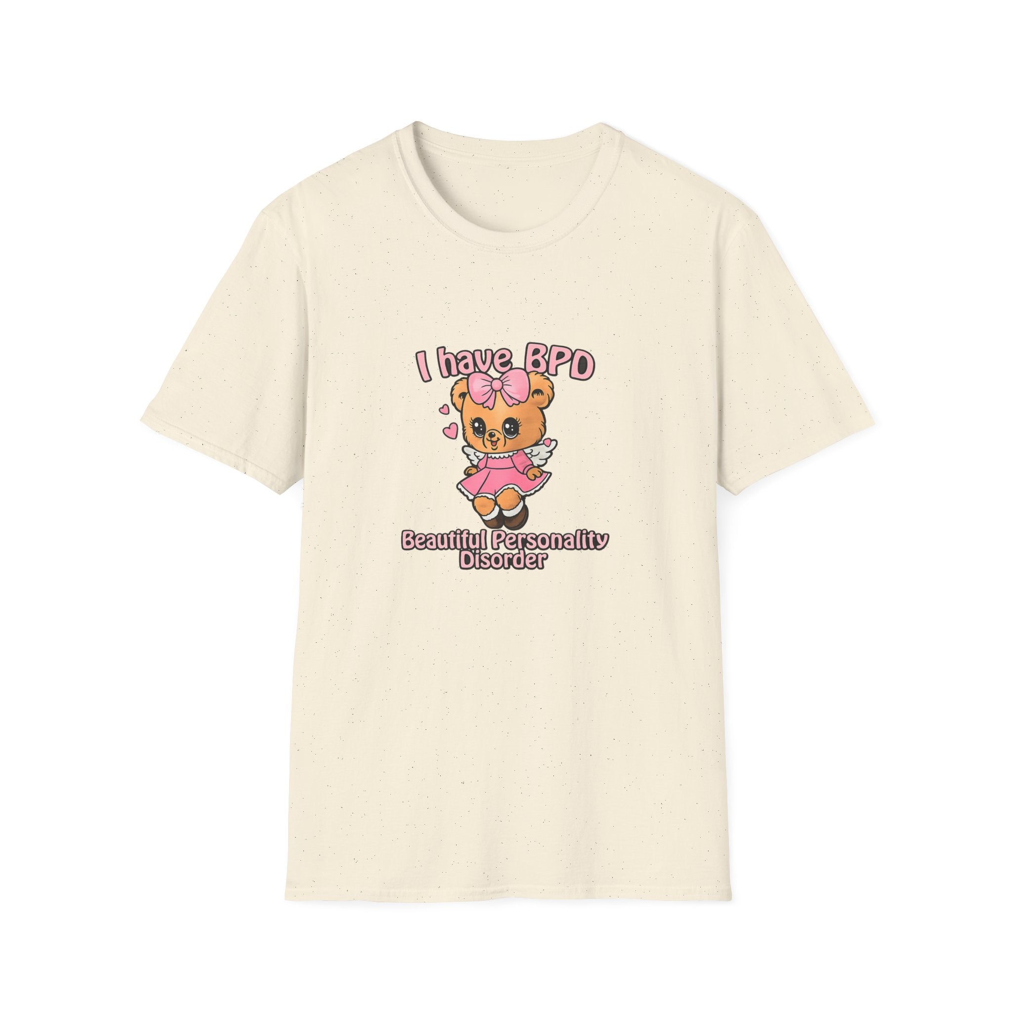 BPD Cute Teddy T‑Shirt — "I Have BPD (Beautiful Personality Disorder)" Mental Health Awareness Tee